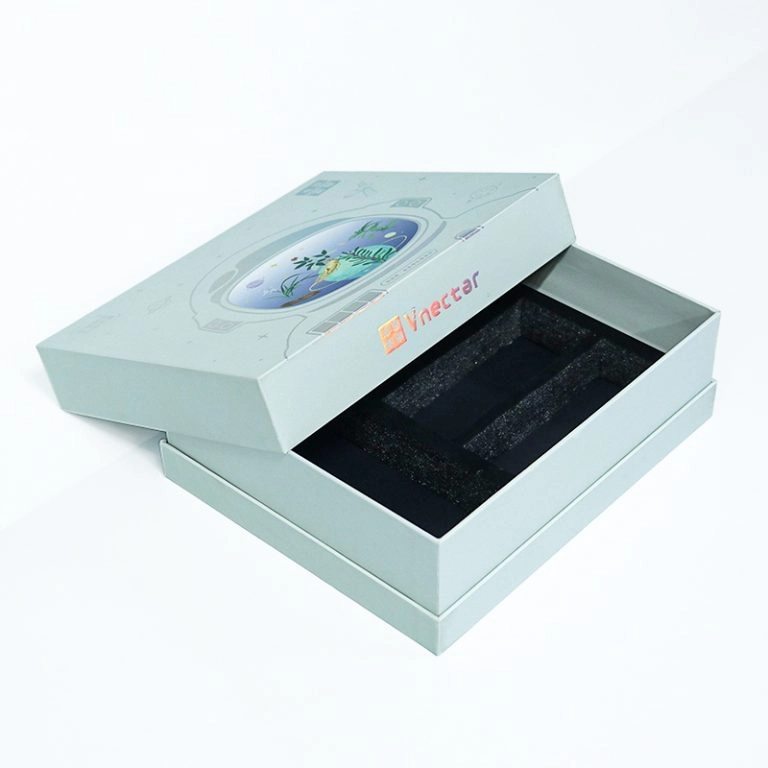 Holographic Lid And Bottom Box